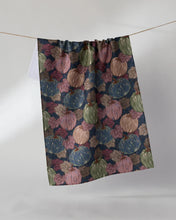 Load image into Gallery viewer, Geometry Kitchen Tea Towel: Harvest Moon (Multicolor)
