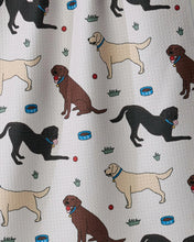 Load image into Gallery viewer, Geometry Kitchen Tea Towel: Lab Pals (Multi Lab)

