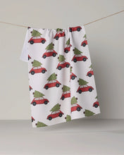 Load image into Gallery viewer, Geometry Kitchen Tea Towel: Merry Miles
