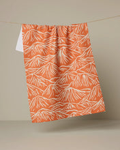 Load image into Gallery viewer, Geometry Kitchen Tea Towel: Mountain Range
