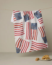 Load image into Gallery viewer, Geometry Kitchen Tea Towel: Patchwork Pride
