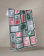 Load image into Gallery viewer, Geometry Kitchen Tea Towel: Polar Post
