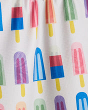 Load image into Gallery viewer, Geometry Kitchen Tea Towel: Poppy Popsicles
