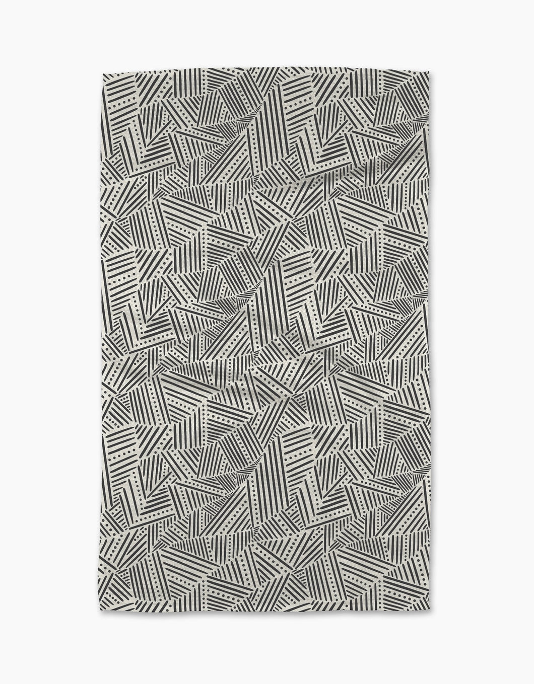 Geometry Kitchen Tea Towel: Rhythm Current