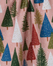 Load image into Gallery viewer, Geometry Kitchen Tea Towel: Snowdrift Pines
