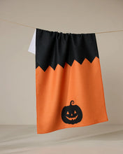 Load image into Gallery viewer, Geometry Kitchen Tea Towel: Spooky Split
