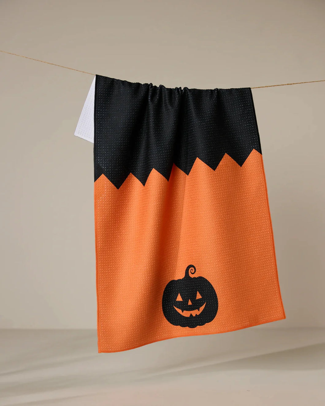 Geometry Kitchen Tea Towel: Spooky Split