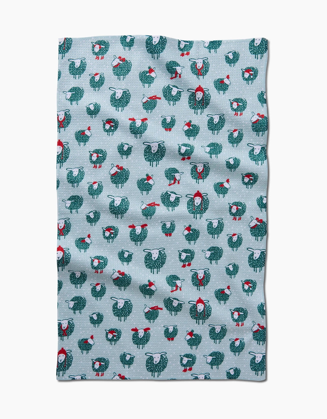 Geometry Kitchen Tea Towel: Warm Woollysheep