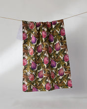 Load image into Gallery viewer, Geometry Kitchen Tea Towel: Wild Fig
