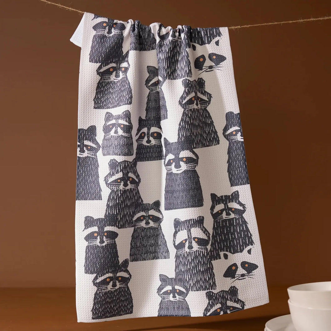 Geometry Kitchen Tea Towel: Banditbunch