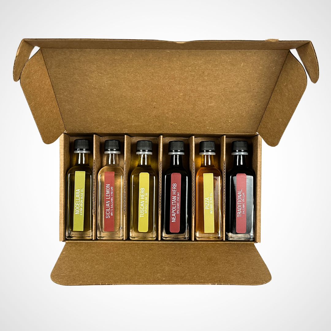 Italian Sampler Oil & Vinegar Set – AllSpice Culinarium