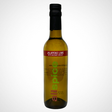 Load image into Gallery viewer, Jalapeno Lime White Balsamic Vinegar 375 ml (12 oz) bottle
