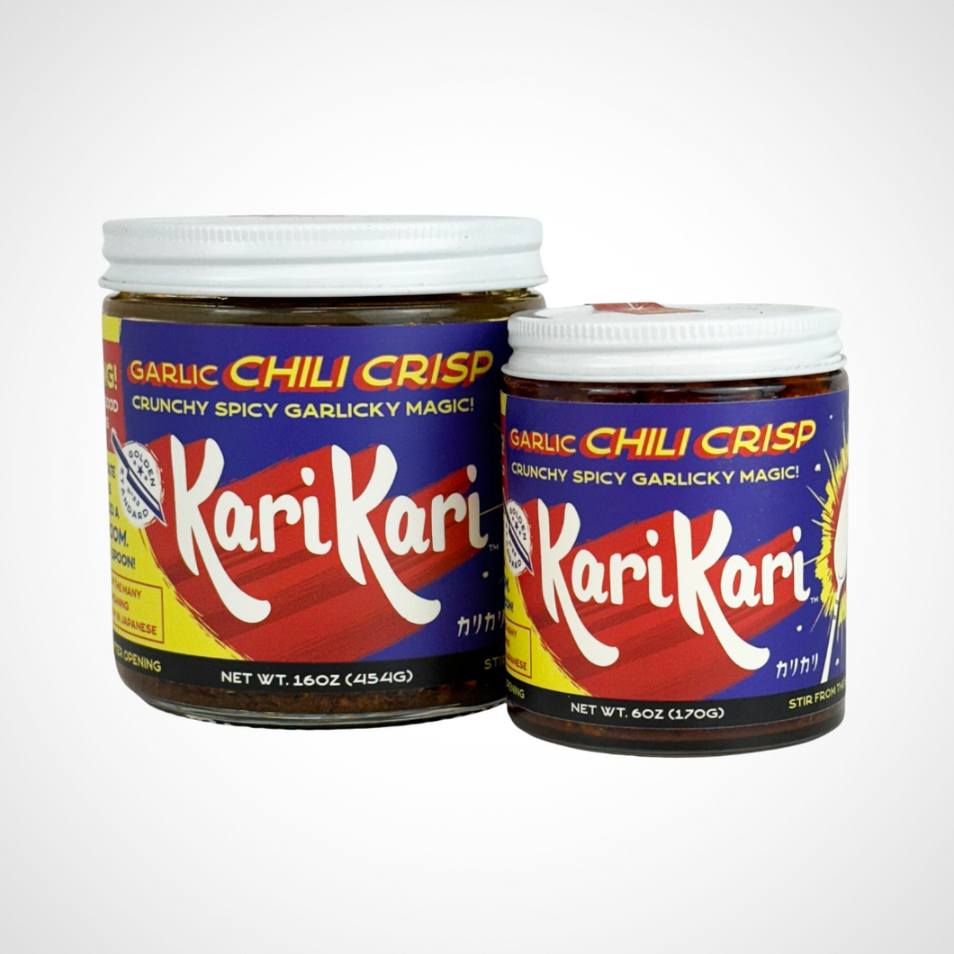 KariKari Garlic Chili Crisp – AllSpice Culinarium KariKari Garlic Chili Crisp – AllSpice Culinarium