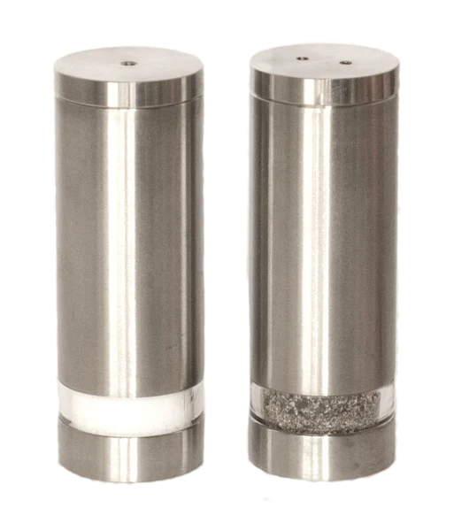 Savoy Stainless Steel Salt & Pepper Shakers – AllSpice Culinarium