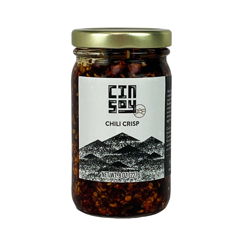 CinSoy Chili Crisps - 8 oz. Jar