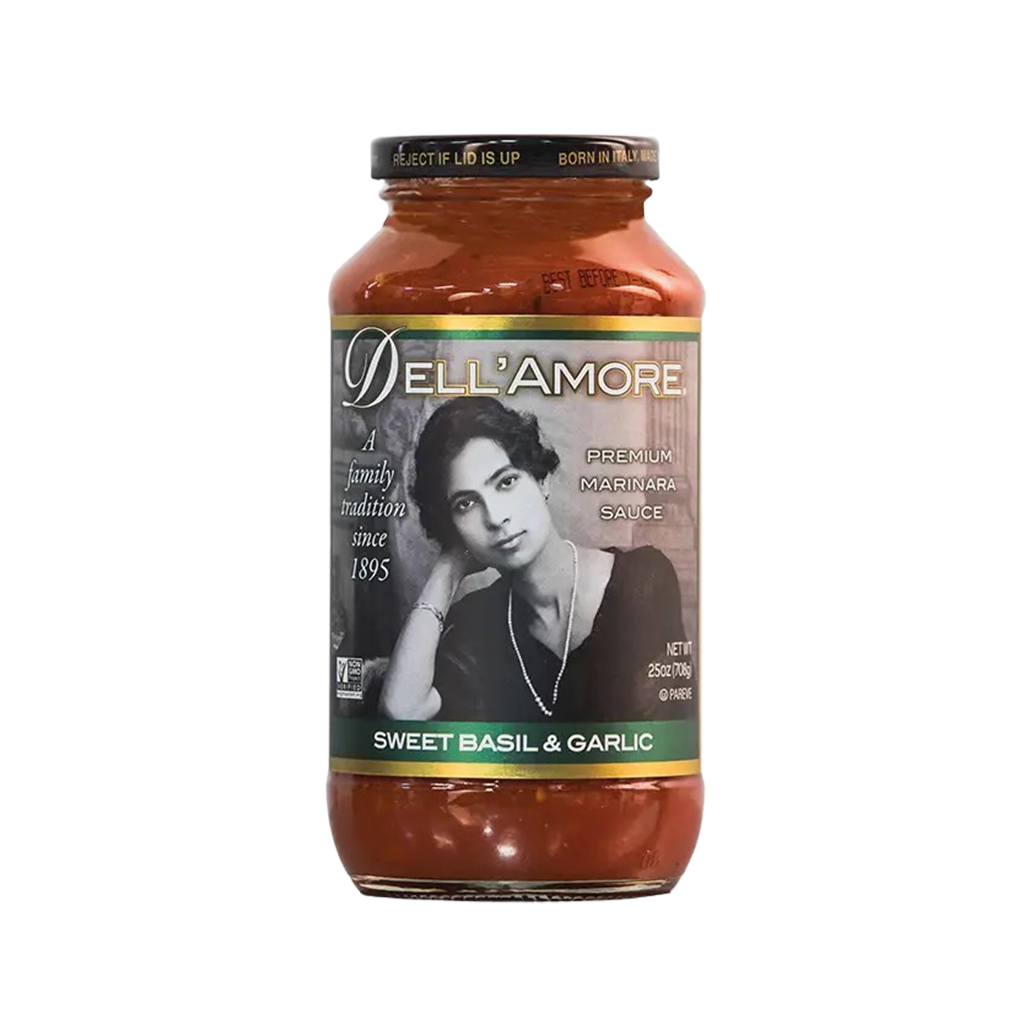 Dell Amore Sweet Basil Garlic Marinara Sauce