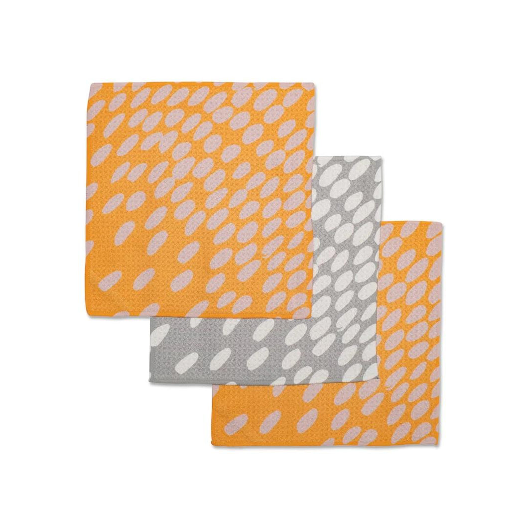 Geometry Dishcloth: Spotted Fall