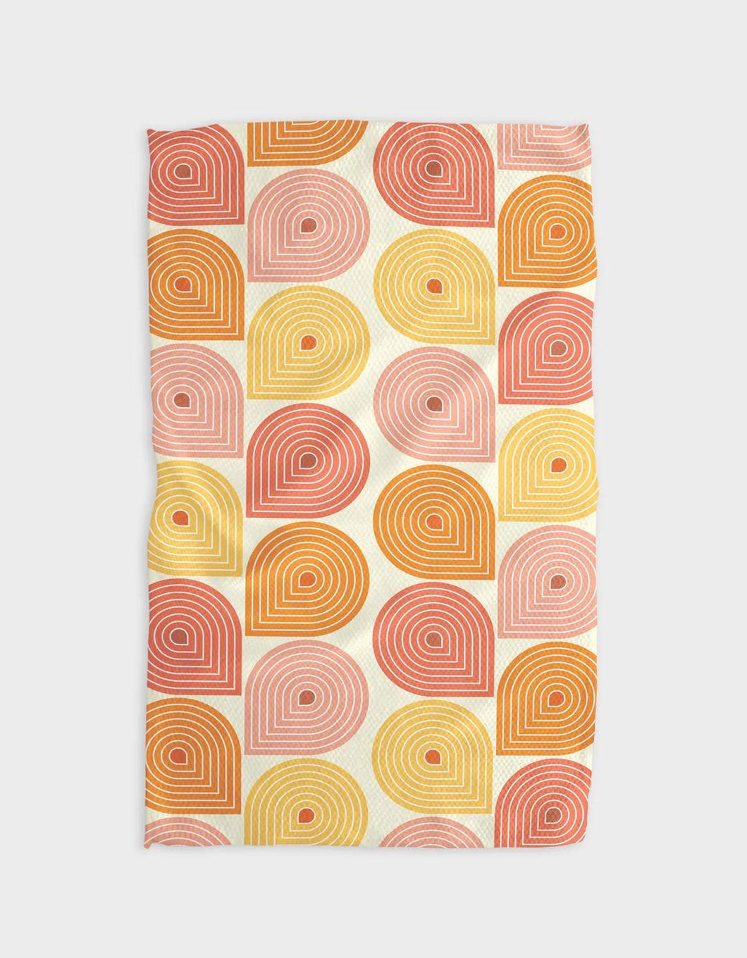 Geometry Tea Towel, Putty Pinecones – To The Nines Manitowish Waters