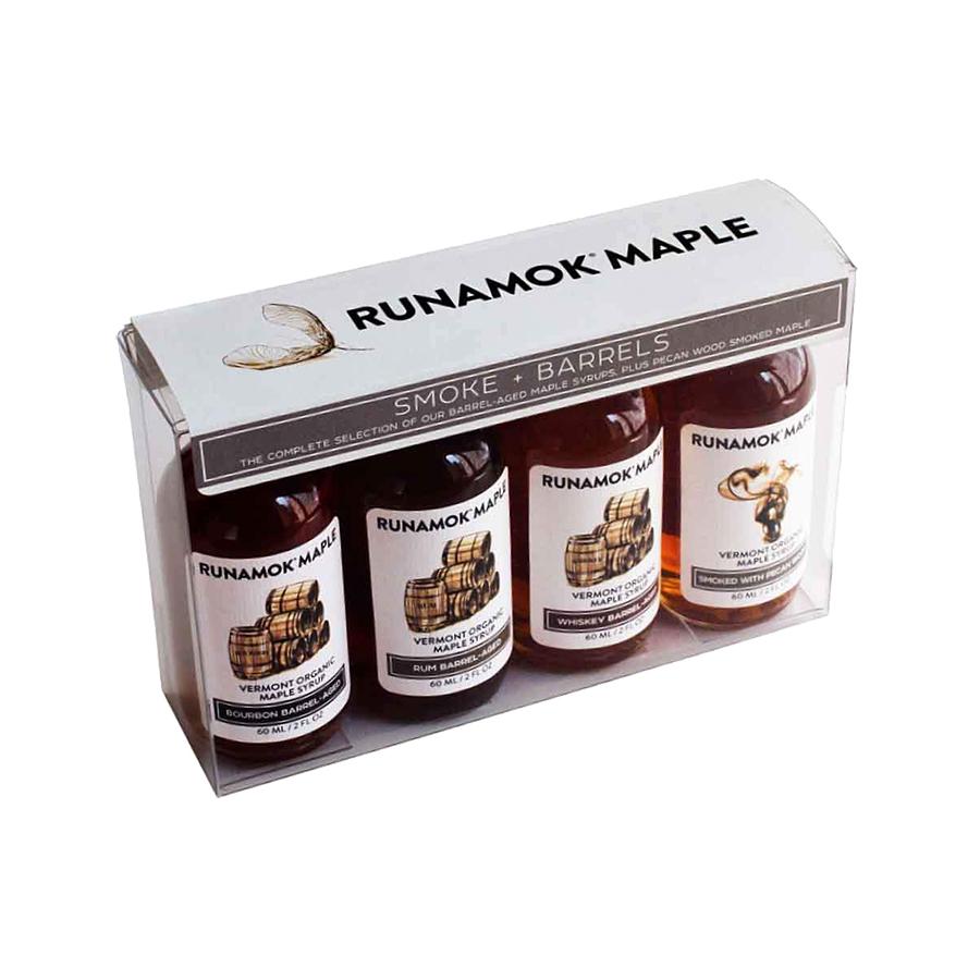 Runamok Smoke + Barrels Maple Syrups