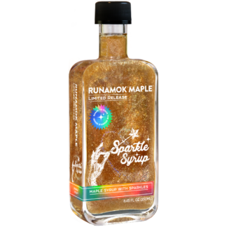 Runamok Sparkle Maple Syrup 250 ml glass bottle